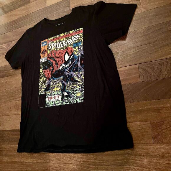 Vintage Marvel's Symbiote Spider-Man Comic T-Shirt - Picture 2 of 3